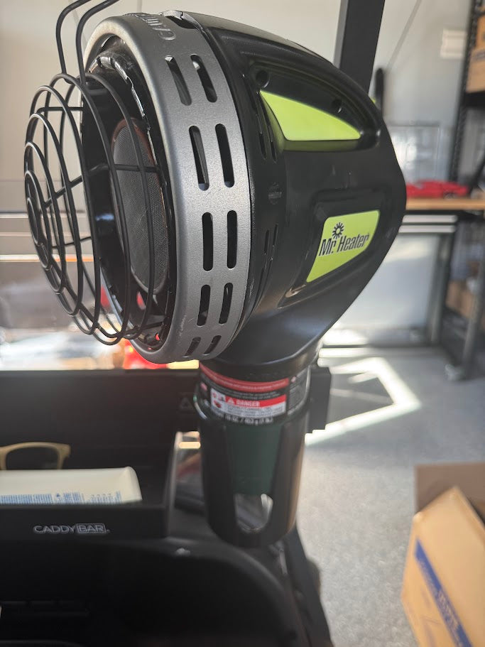 CADDYBAR™ Sand Bottle / Portable Propane Heater Holder (Bottle NOT Included)
